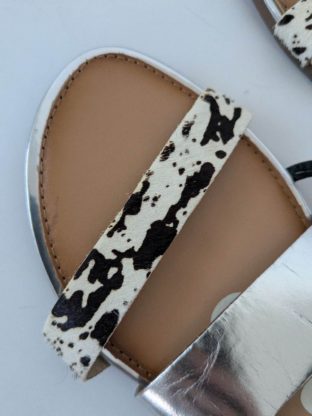 Chaussures femmes: Sandale Gioseppo Silber-Schwarz Grösse , Top – D'occasion à Rorschach par olg_5qq2 2