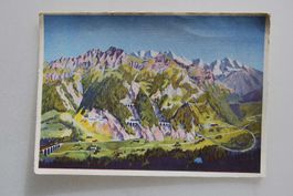 AK Lötschbergbahn, Modellanlage Landi 1939