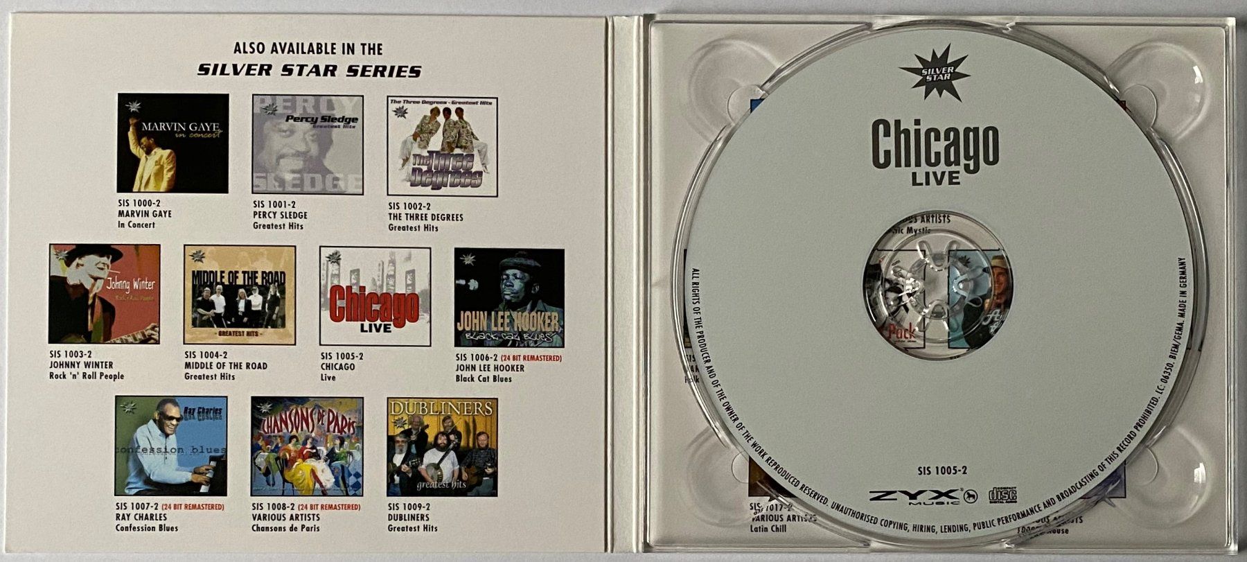 CDs: Chicago, Live (Versandkostenfrei) – Neu und originalverpackt aus Flums von Asquillo 2