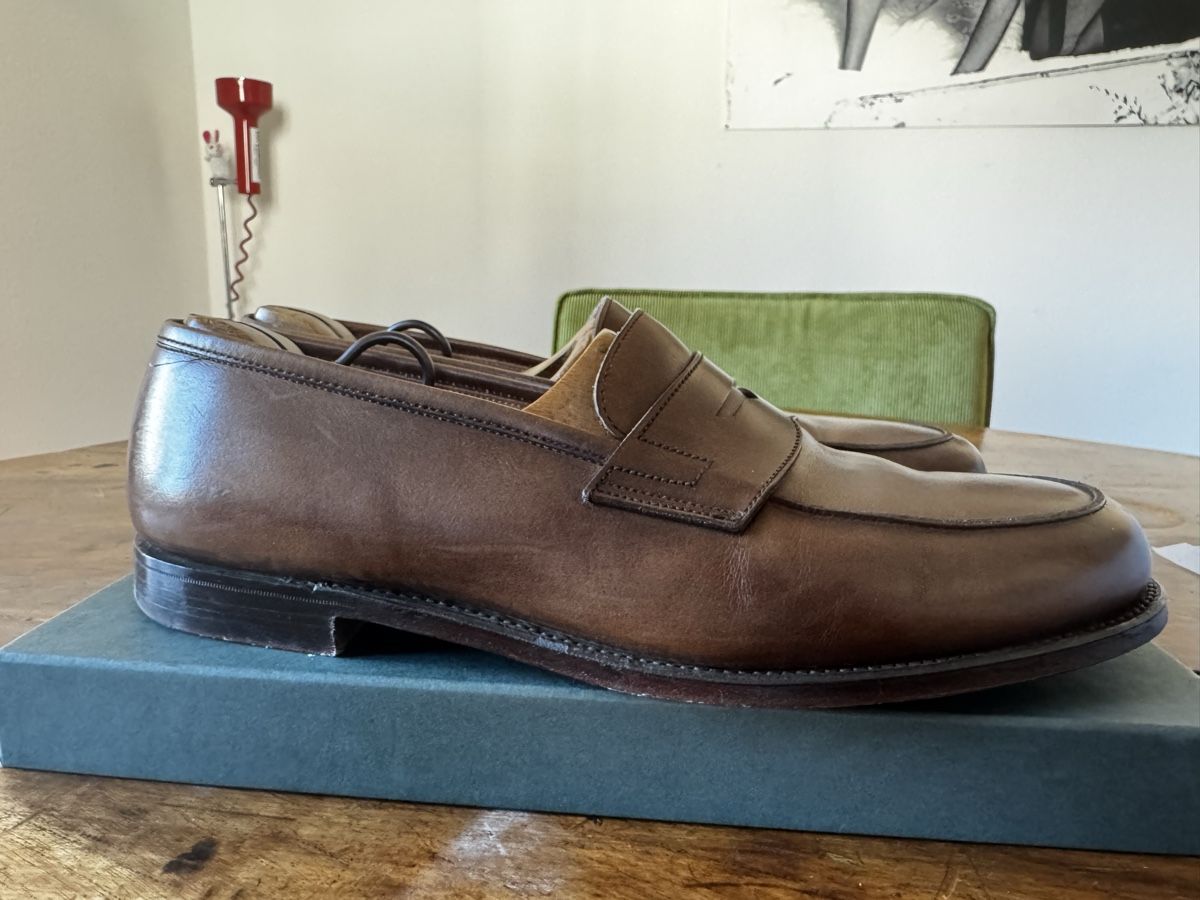Crockett & Jones Scarpe da uomo: Crockett & Jones Grantham 2 Brown – Usato da Zürich venduto da Gia.BreZH 3
