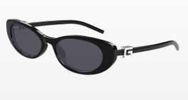 Lunettes de soleil Gucci noir monture ovale état neuf