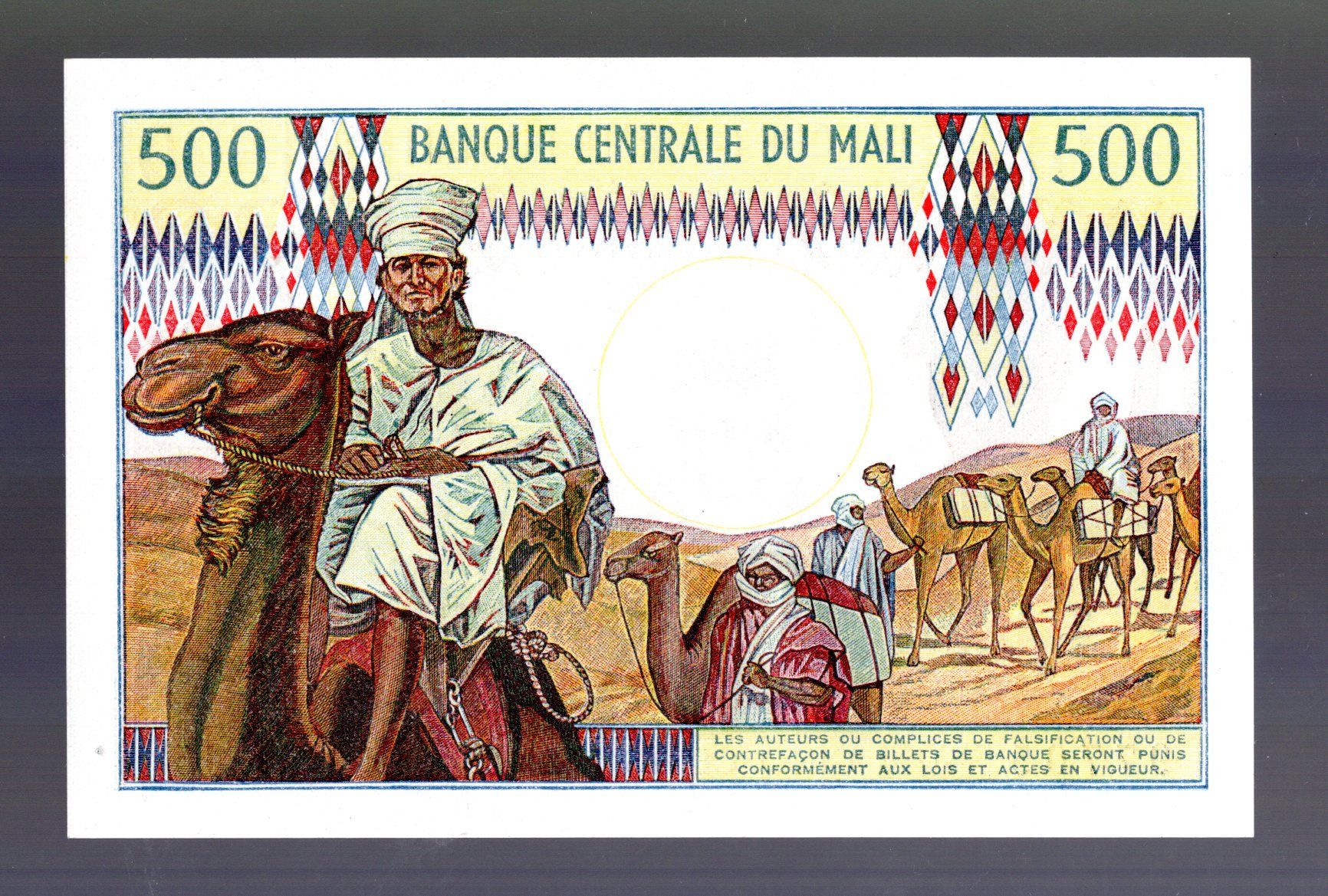 Banconote: Mali 500 francs UNC TOP – Nuovo (secondo la descrizione) da Leibstadt venduto da baroc333