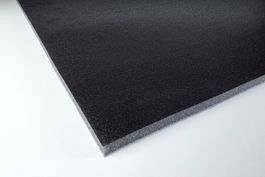 Akustikschaumstoff verhautet PU 1,2 cm mit Schallschutzmatte