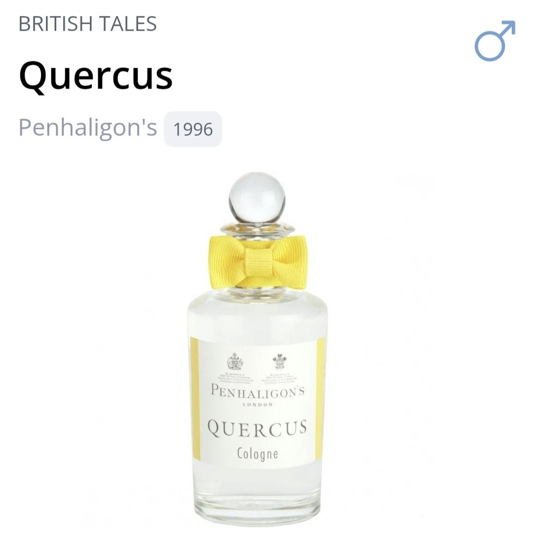 Penhaligon's Profumi & Eau de Toilette: 5 ml QUERCUS PENHALIGON'S ABFÜLLUNG – Nuovo (secondo la descrizione) da St. Gallen venduto da CaliSunshine 1
