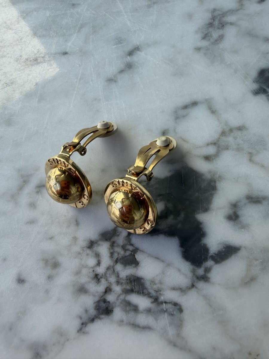 Celine Ohrringe & -stecker: Boucles d'oreilles clips vintage de CELINE – Gebraucht aus Cressier FR von Kvito4ka 1