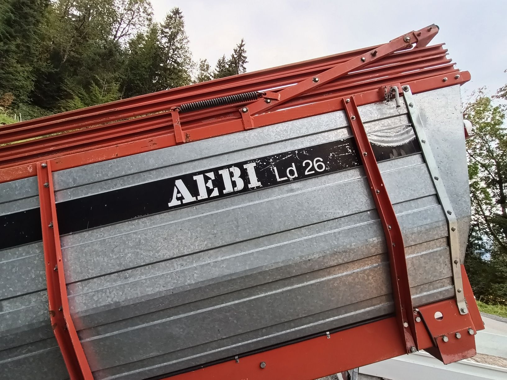 Aebi Tutte le macchine: Heuladegerät Ld 26 zu Aebi Tp45 – Usato da Oberterzen venduto da JoeM02 6