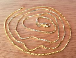 Chaînette plaqué or 18k