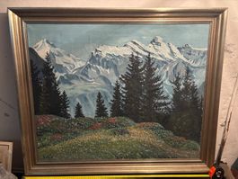 Wunderschönes Landschaftsgemälde von R. Vollé