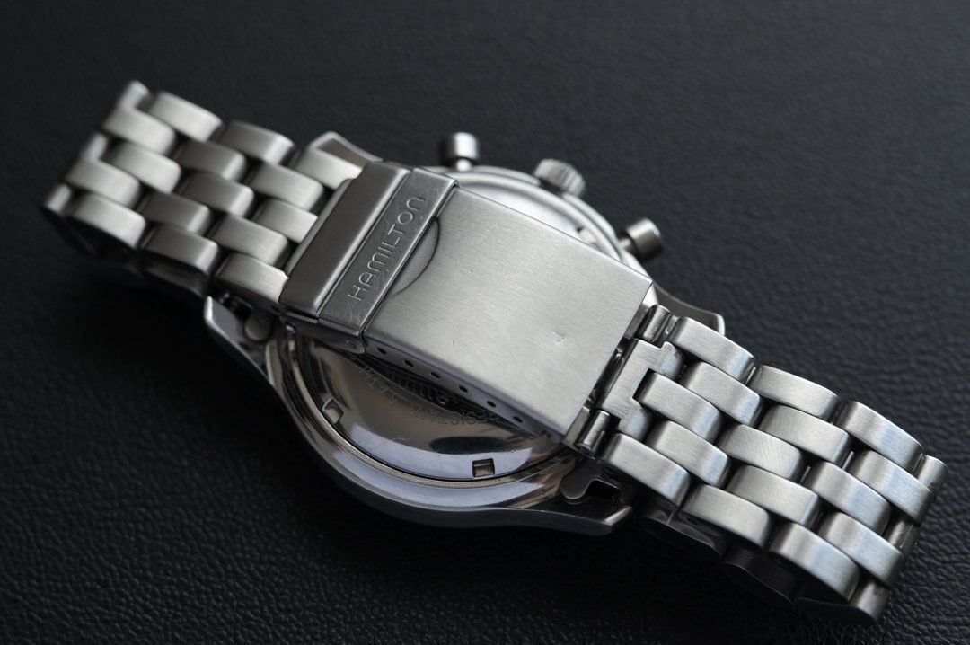 Hamilton Orologi: Hamilton khaki field chronograph, 7750 – Usato da Eschert venduto da Watchlegend 7