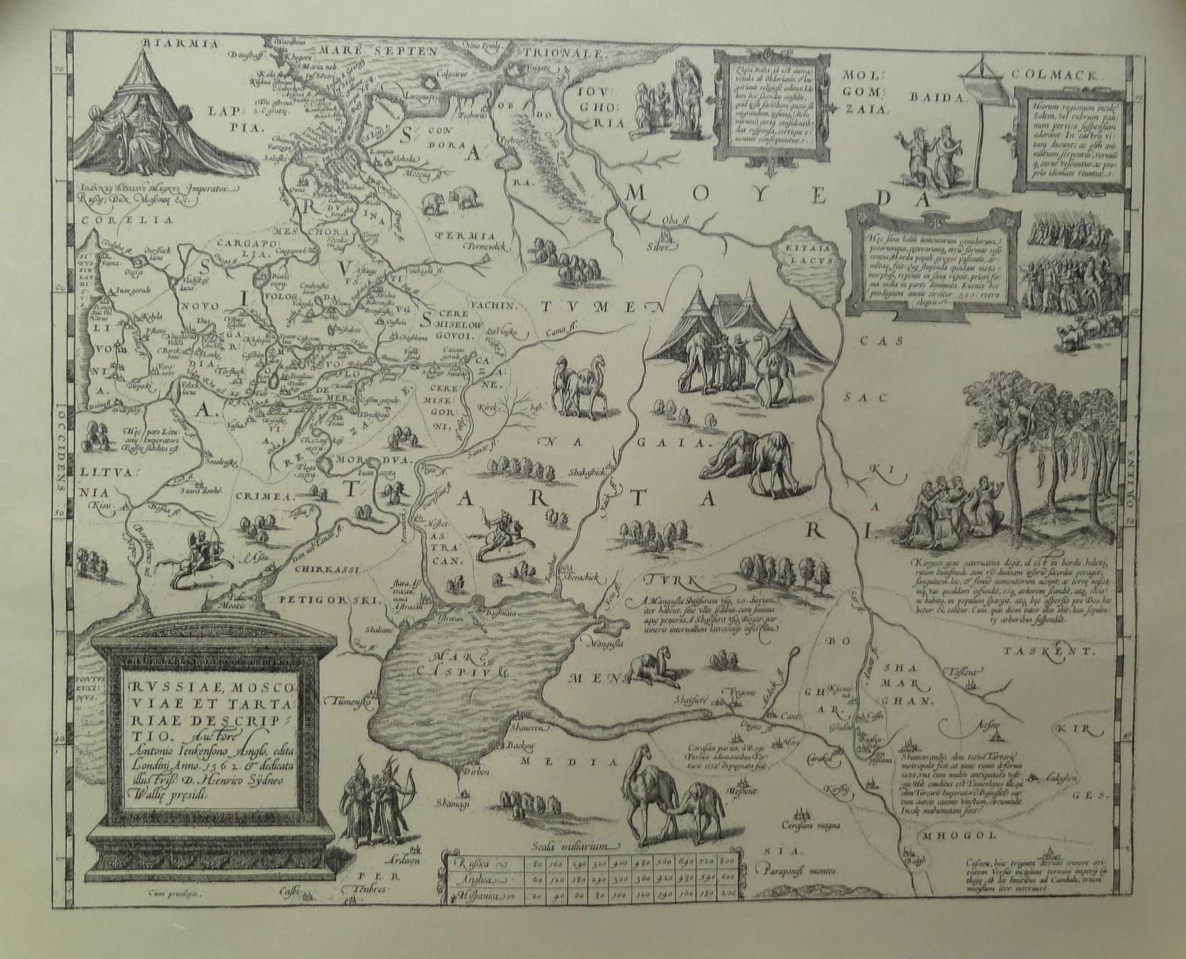 Cartine & Atlanti: Russlandkarte von 1562 – Usato da Dielsdorf venduto da bonambler