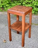 alter Beistelltisch PFLANZENHOCKER H56cm m Geheimfach
