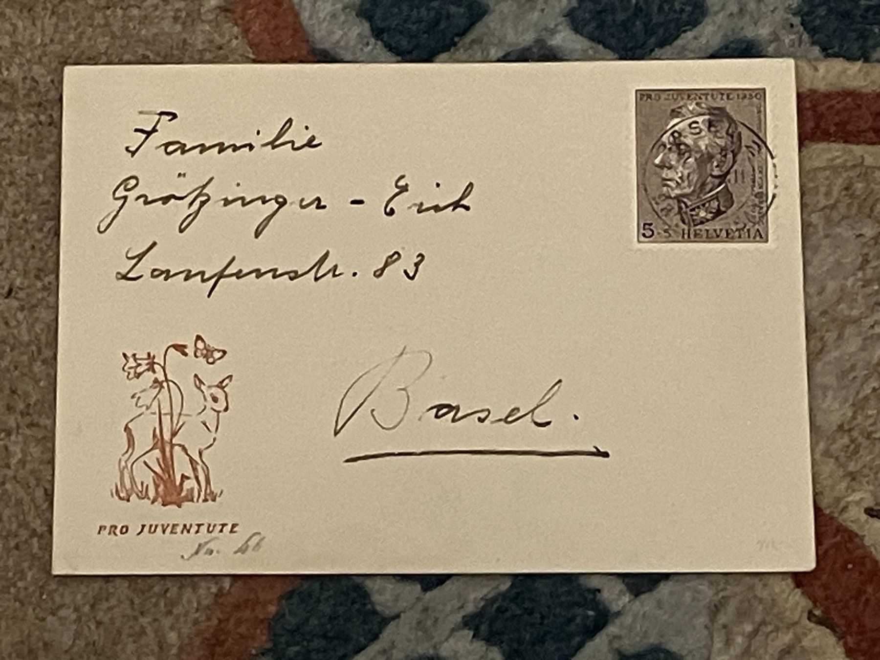 Tous les timbres: 1 Pro Juventute BRIEFLI – Neuf (Voir description) à Koblenz par mar_c2pj