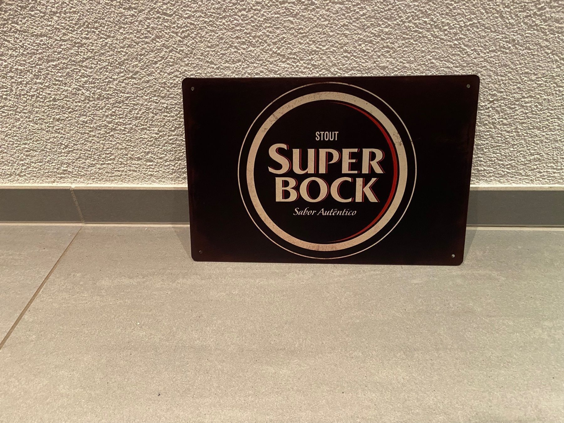 Insegne: SUPER BOCK BEER SCHILD METALL  / NEU /Der Renner!! – Nuovo e nell'imballaggio originale da Seon venduto da Aaargauer01 4