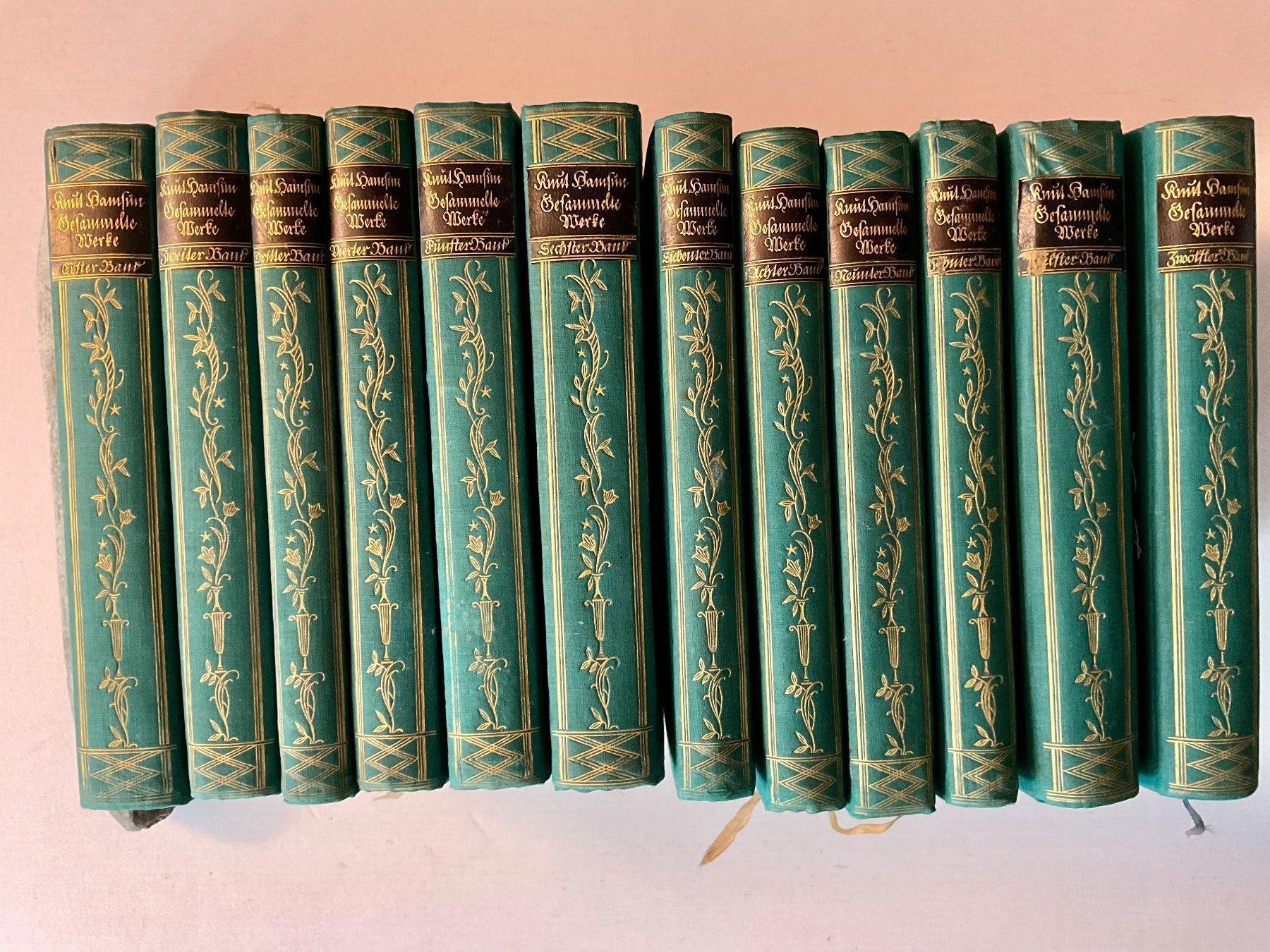 Livres: Knut Hamsun 12 Bände in Fraktur – D'occasion à Herisau par eri_2tb5
