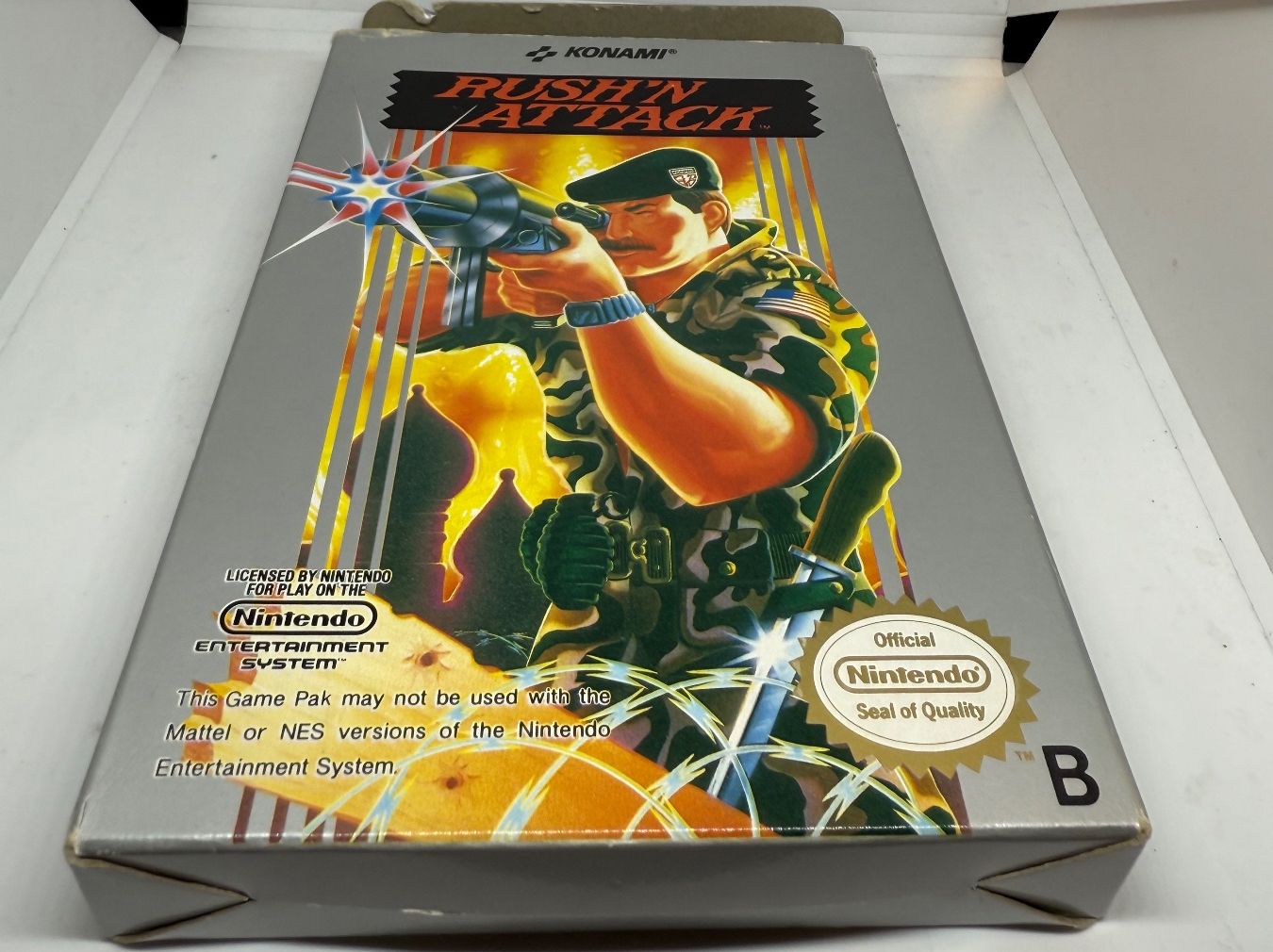Nintendo Giochi: Rush'n Attack NES OVP Nintendo – Usato da Dietlikon venduto da NESFEVER