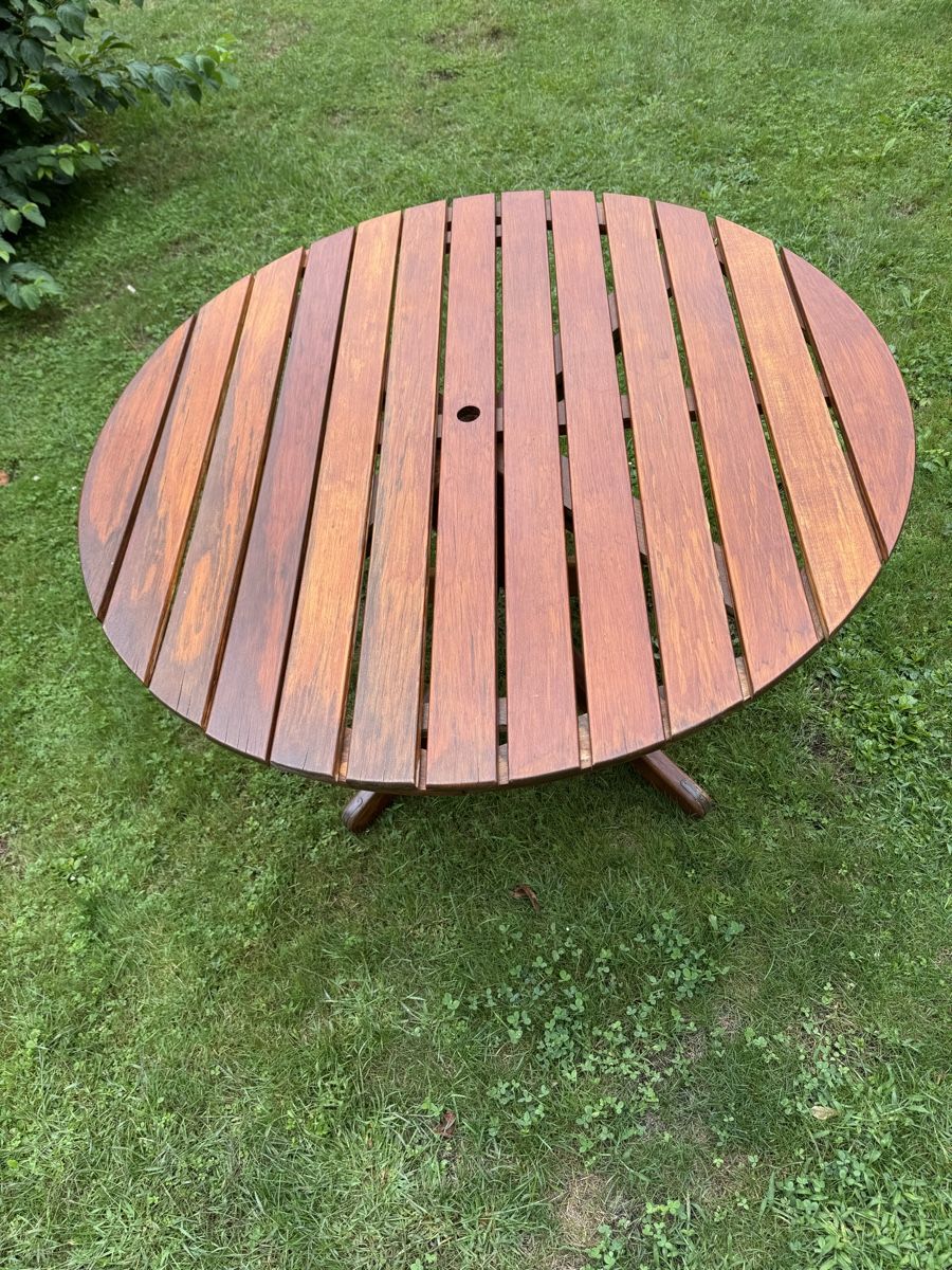 Tische: Gartentisch Holz   – Gebraucht aus Nidfurn von JePeDe 1