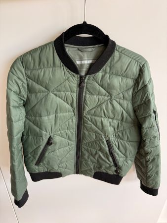 Bernardo Quilted Jacket (Size 10–12)