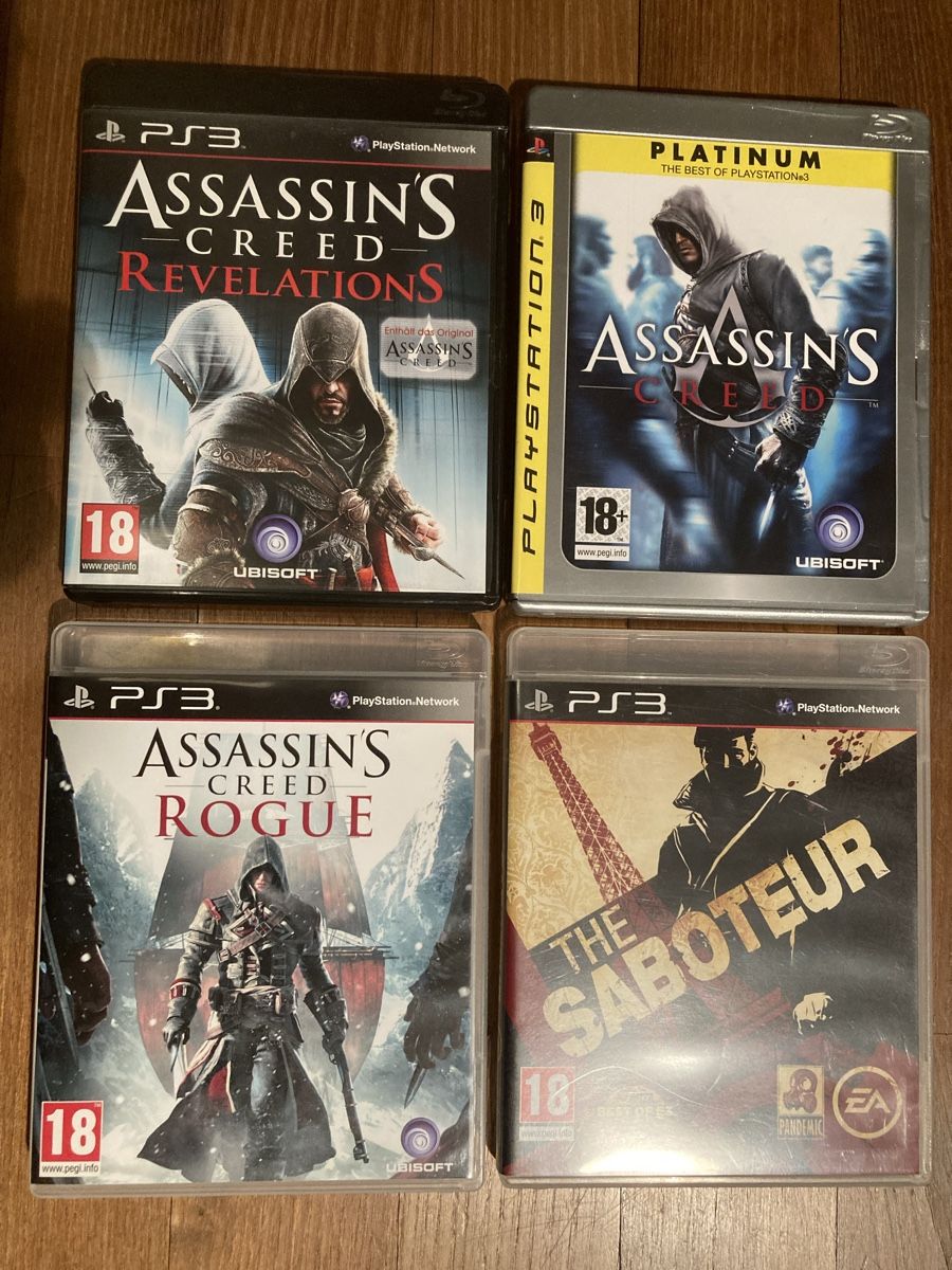Giochi: PS3 Sammlung 4 Stück – Usato da Roggwil BE venduto da Maui2000