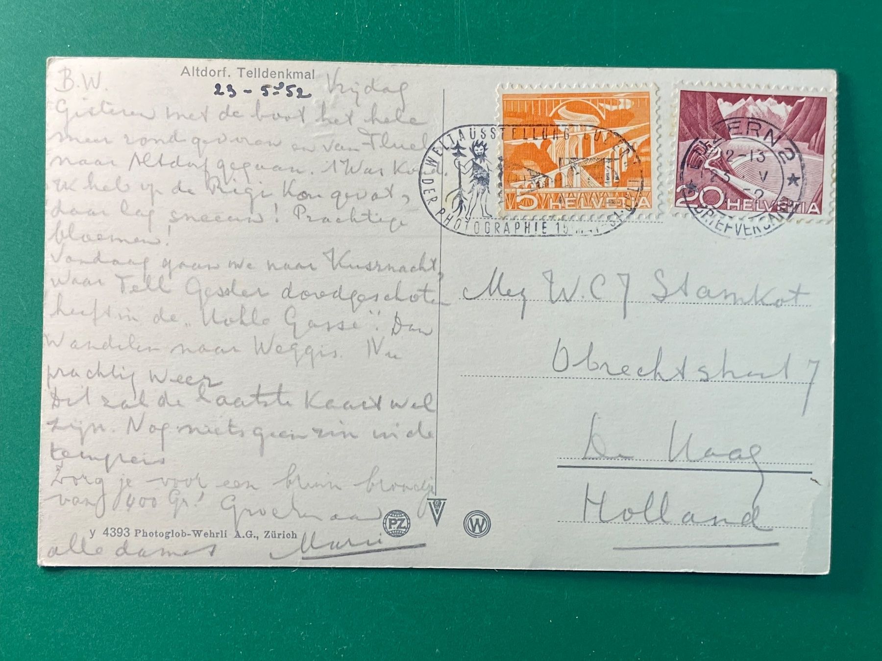 Cartoline postali: Altdorf - Tellendenkmal – Usato da Steg VS venduto da _vinci_ 1