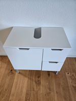 Badezimmermöbel weiss - 1 Schrank, 2 Schubladen