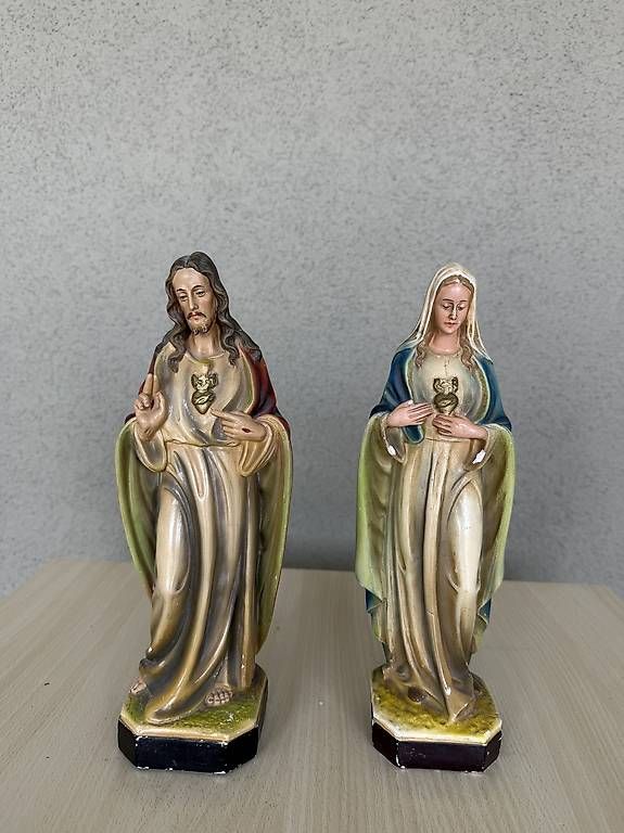 Figurines: Jesus und Maria Statue – D'occasion à Ruswil par marbe01