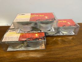 4 CANDLE GELEE SETS (Total 8 Gläser)
