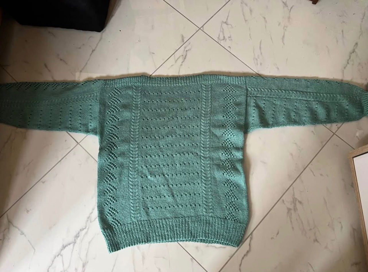 Pullover & Sweatshirts: Pull au crochet taille M pullover gehäckelt grösse M Neu/f – Neu (gemäss Beschreibung) aus COLOGNY von fleurdelys84 1