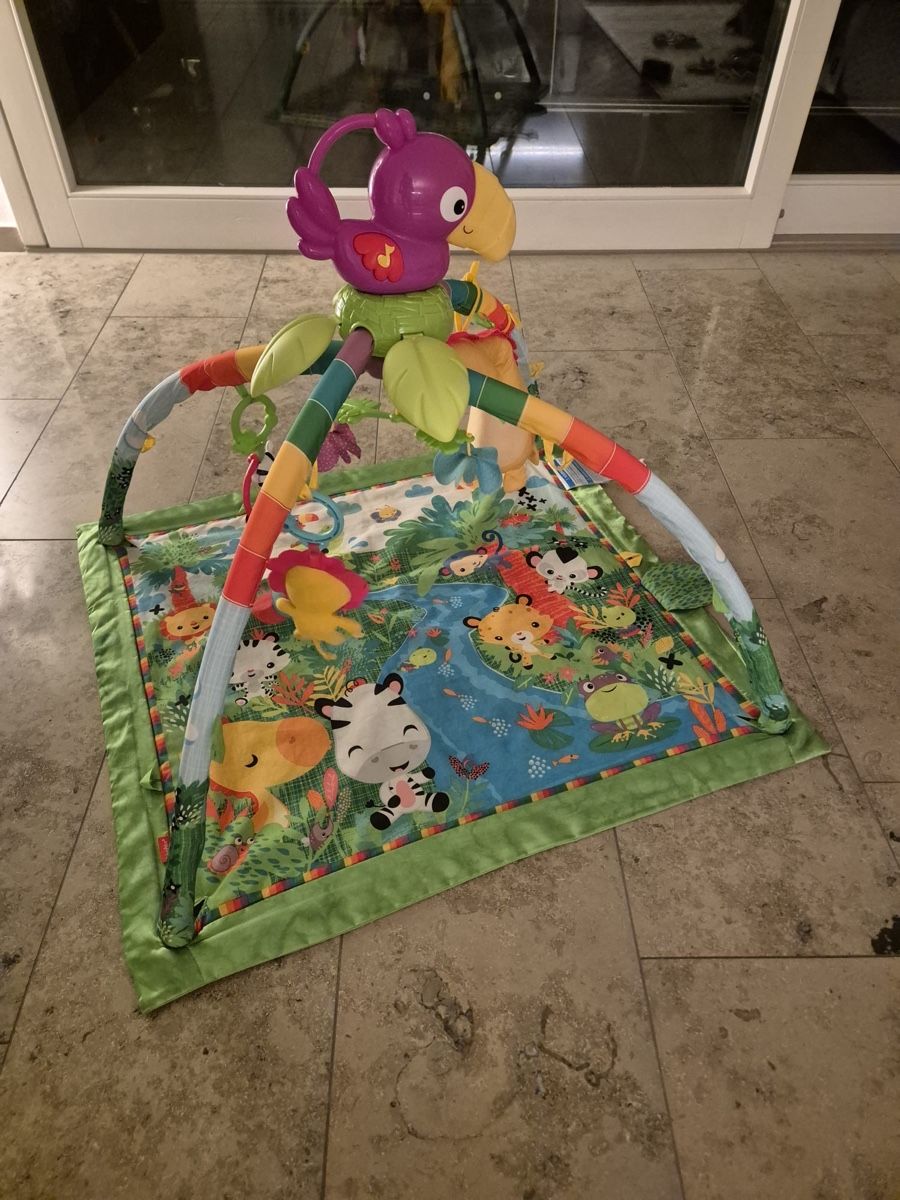 Tiro con l'arco: Fisher-Price Spieldecke mit Spielbogen – Usato da Muttenz venduto da veroo8 1