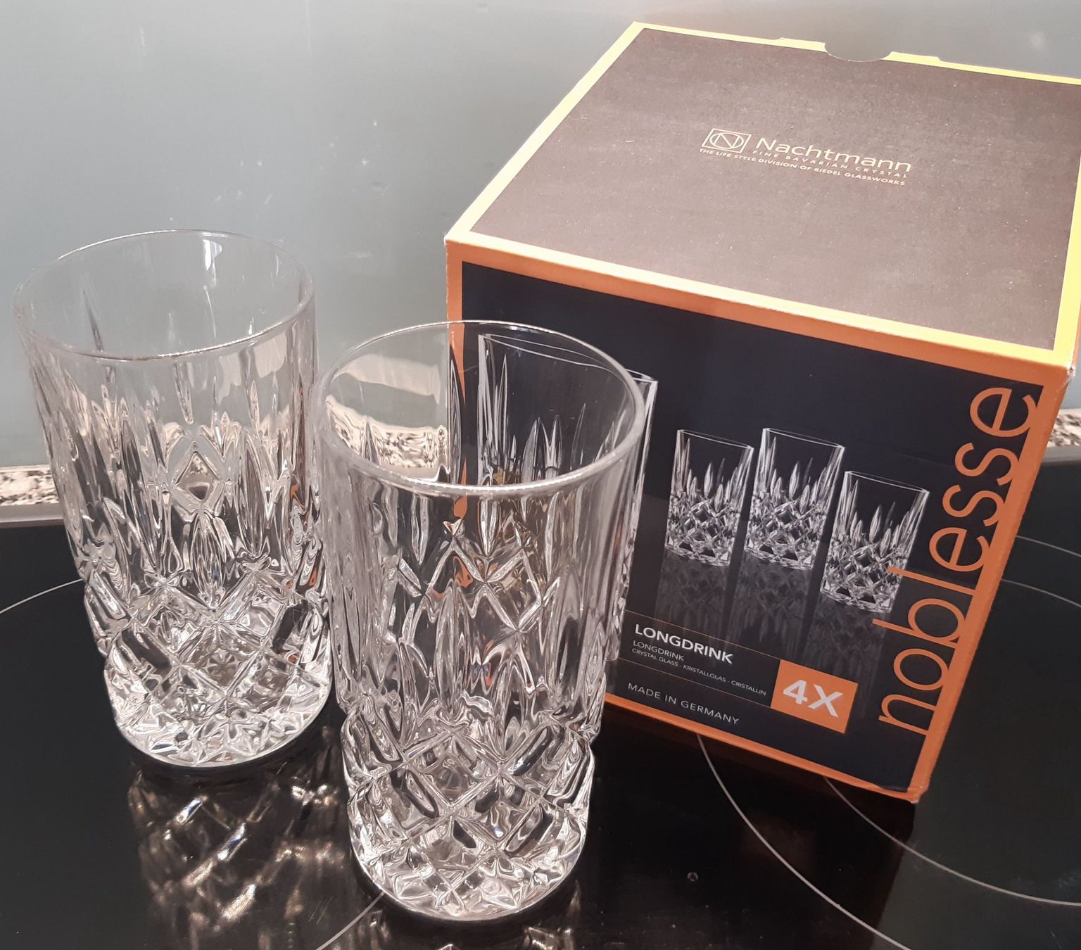Bicchieri: 4 Longdrink Gläser - Nachtmann – Nuovo (secondo la descrizione) da Zürich venduto da tobiasscheid