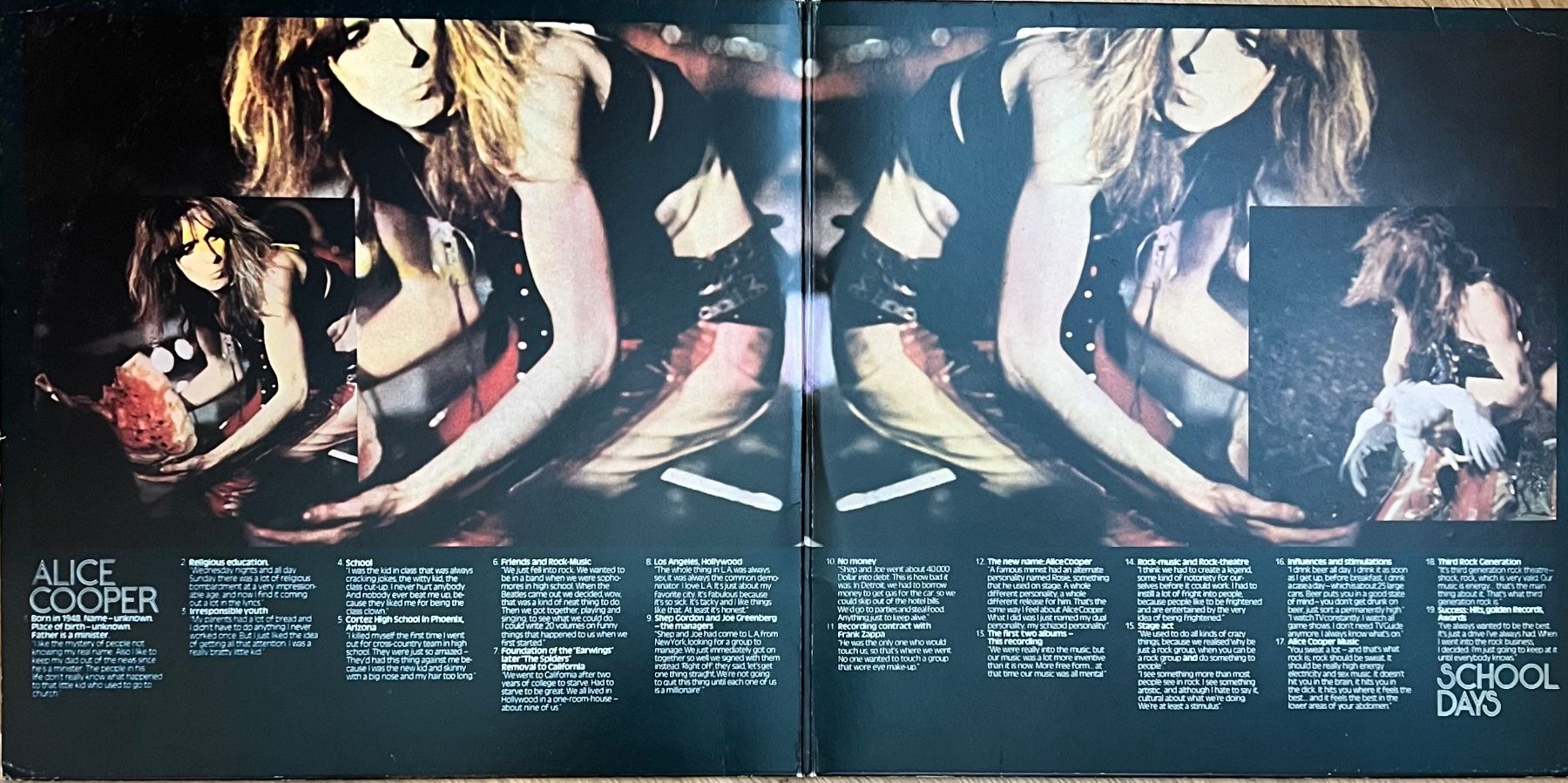 Vinyles: ALICE COOPER - SCHOOL DAYS - Doppel-LP – D'occasion à Horw par Belowzero0 2