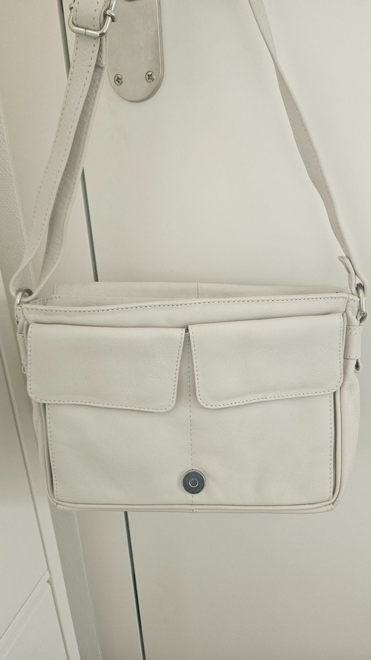 Borse da donna: Ledertasche ecru – Nuovo (secondo la descrizione) da Gockhausen venduto da Carolin_K 1