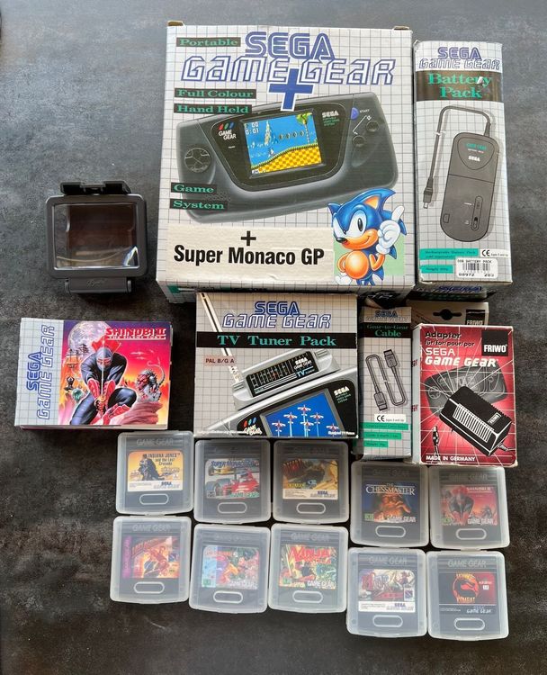 Riesiges SEGA Game Gear OVP Set 1a Zustand 10 Spiele ab 1.- | Kaufen ...