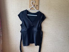 neue Bluse ohne Arme, Gr. 36
