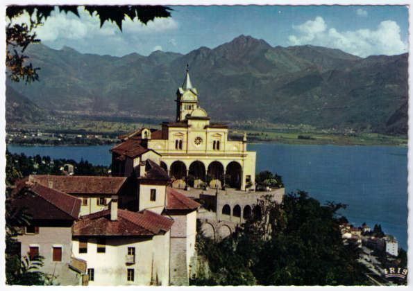 Ansichtskarten: Locarno - Madonna del Sasso – Gebraucht aus Binningen von Mountainrider
