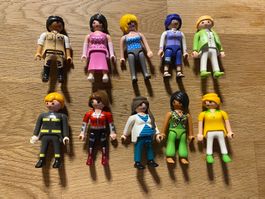 10 Playmobil Frauen