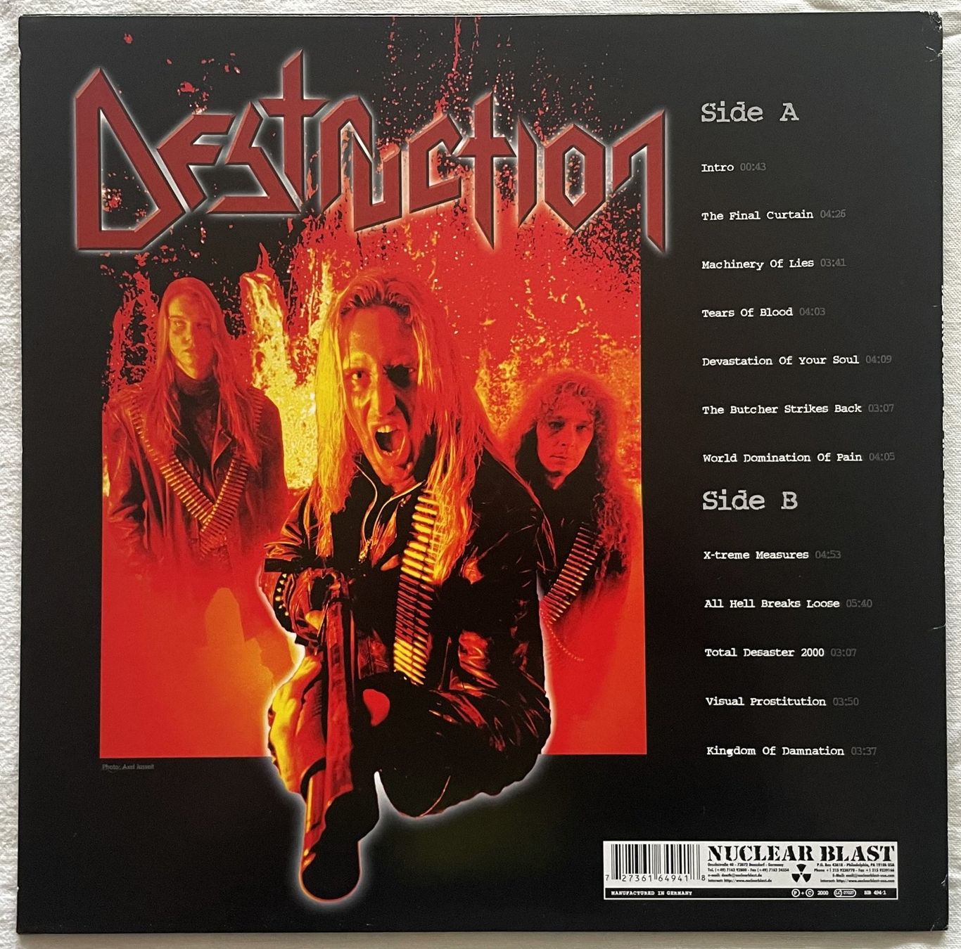 Dischi in vinile: Destruction - All Hell Breaks Loose - LP - 2000  First Press – Usato da Uster venduto da Zardodel 1