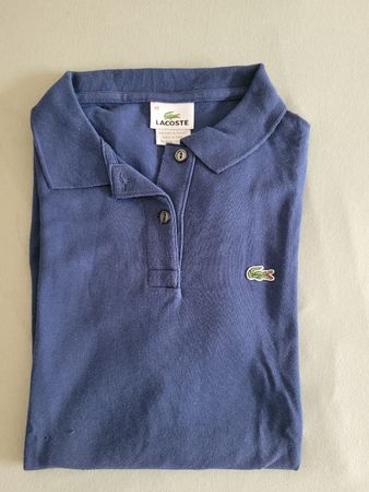 Lacoste Polo Shirt blau Grösse 40 gebrauchter Zustand