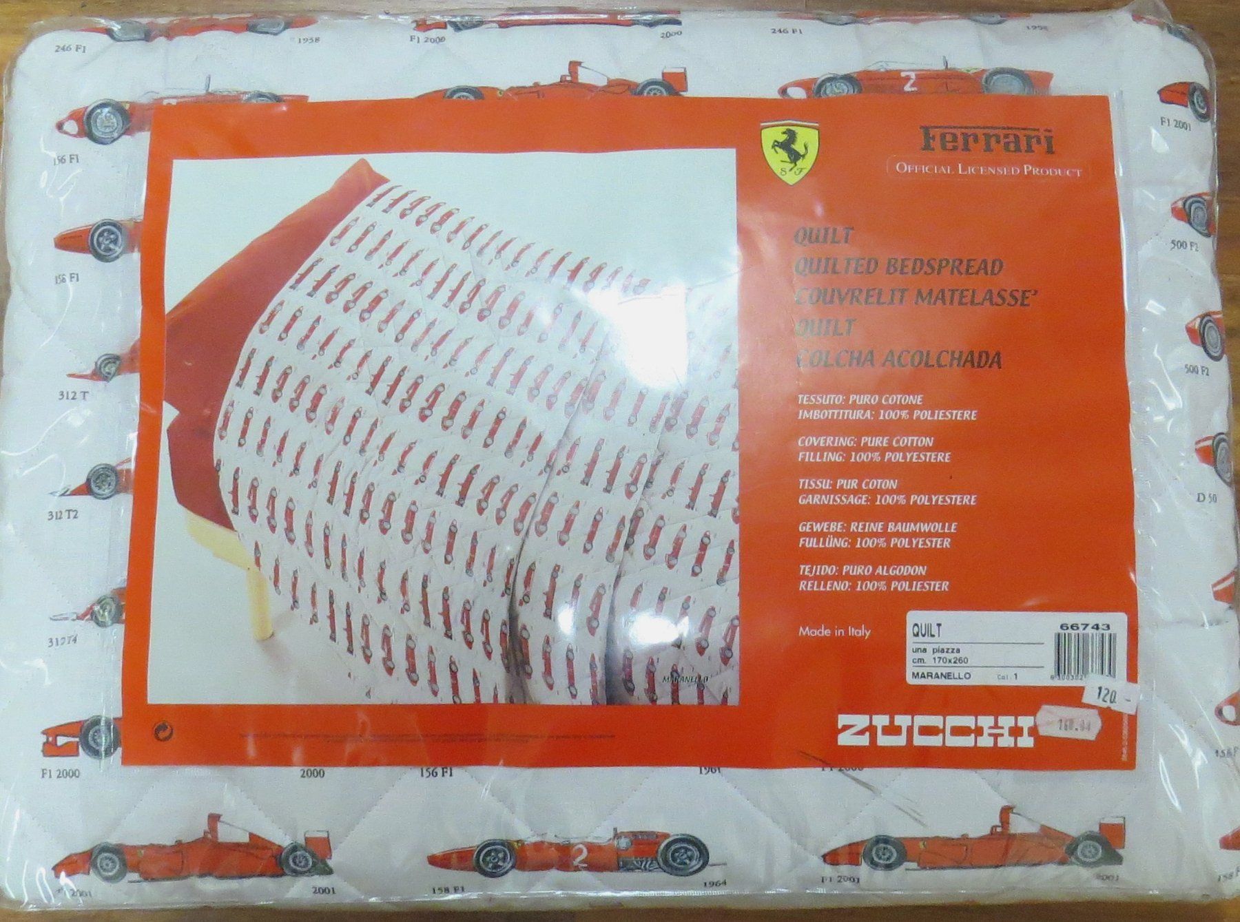 Coperte: Ferrari Bettüberwurf – Nuovo e nell'imballaggio originale da Ettingen venduto da campione_1