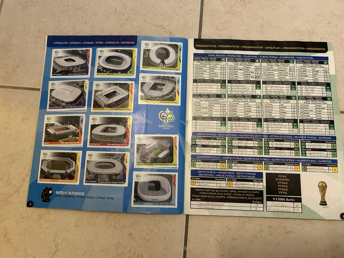 Panini Alben: Panini Wm 2006 – Gebraucht aus Binningen von Flagello 3