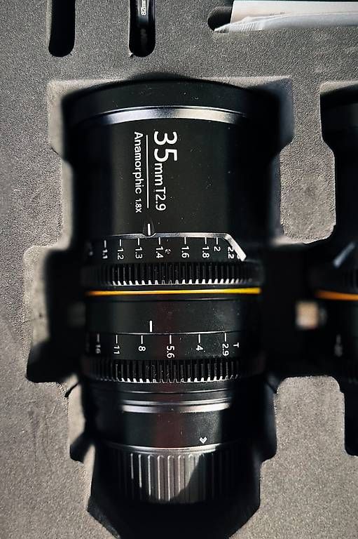 Obiettivi: Greatjoy 1.8x Anamorphic Set - 35mm - 50mm - 85mm – Usato da Olten venduto da Pascalieri 1