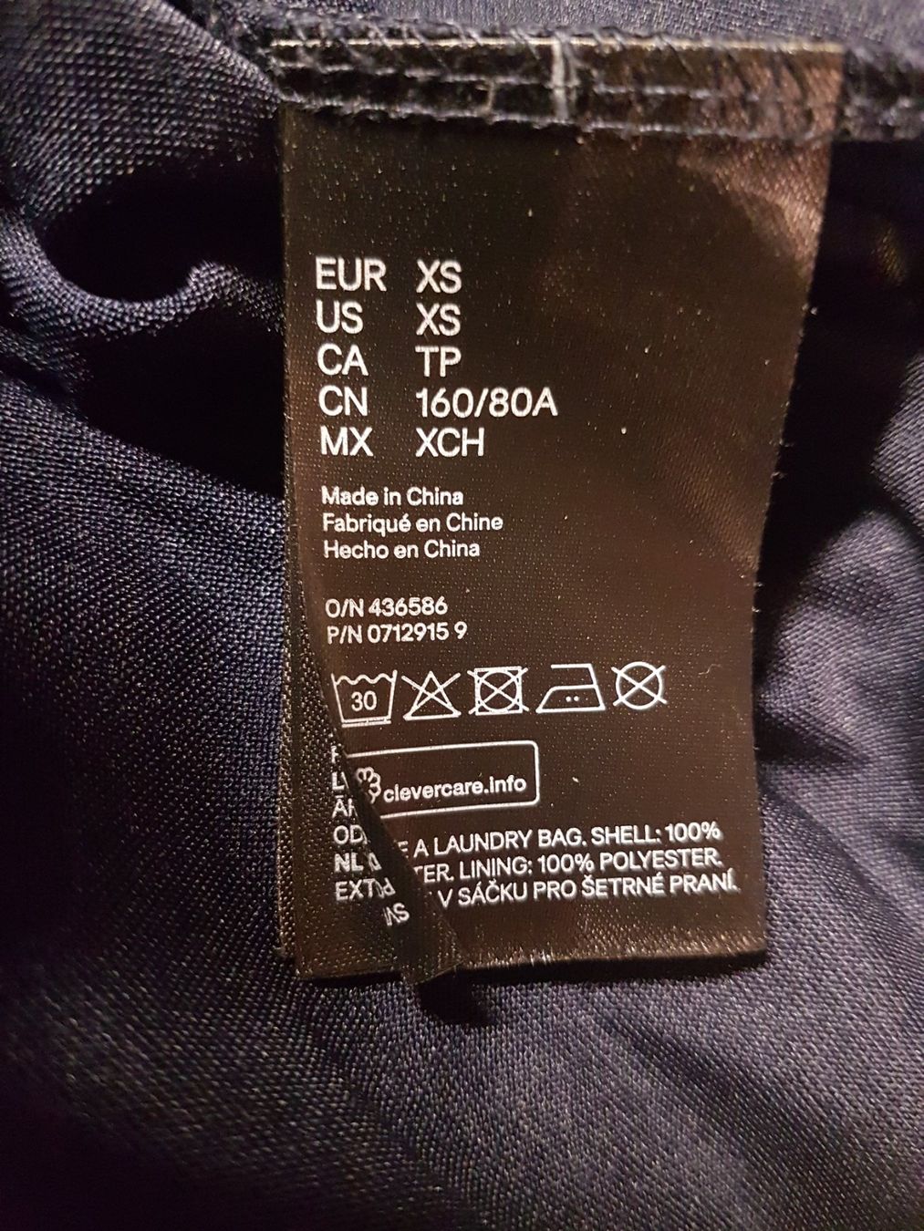 H&M Vestiti: Robe noire - dentelle taille XS marque H&M – Usato da Villiers venduto da san_jn5w 3