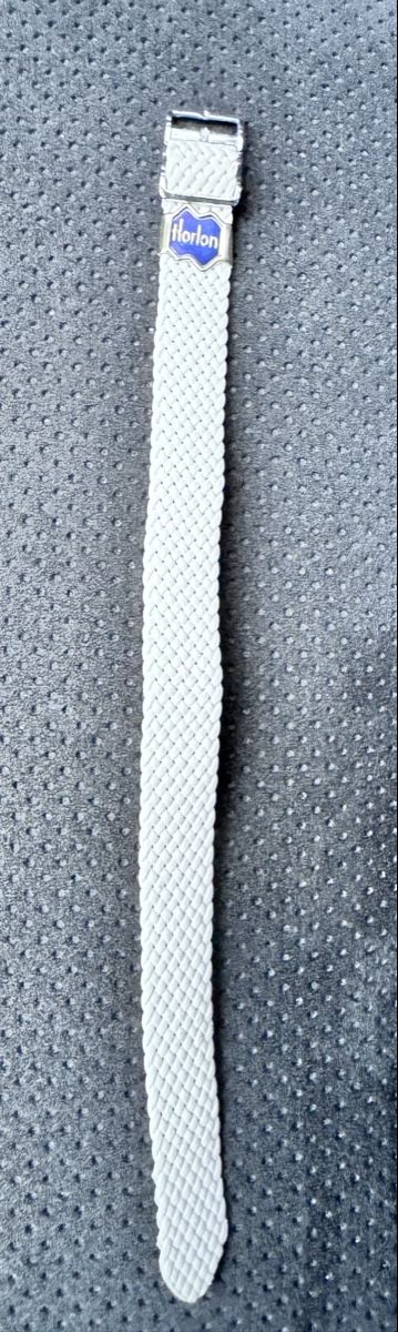 Bracciali & Braccialetti: Horlon woven watch strap white 12mm – Nuovo (secondo la descrizione) da Zürich venduto da 613_g8jy 1