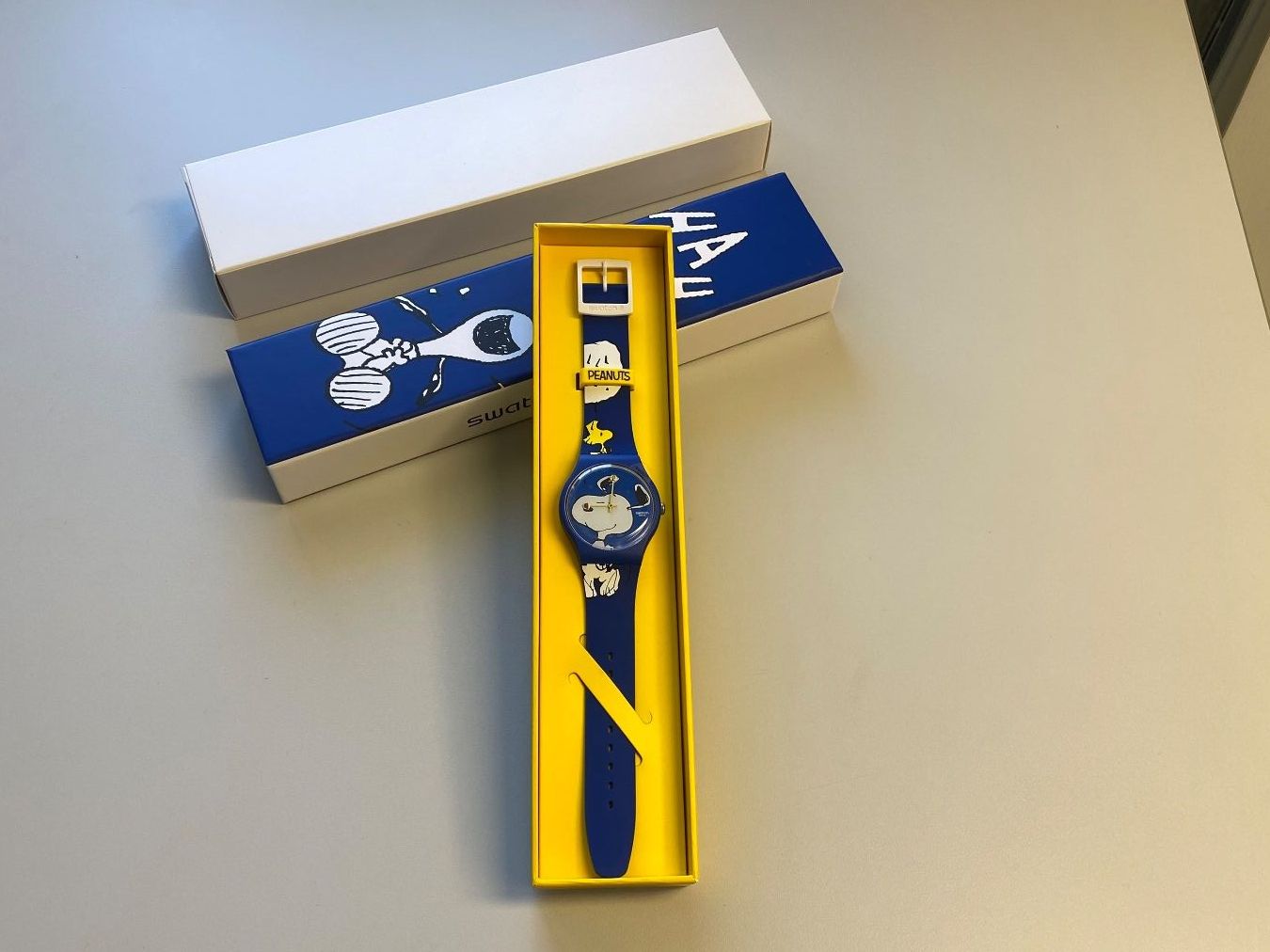 Swatch Orologi: SWATCH Peanuts HEE HEE HEE Neu und Originalverpackt – Nuovo e nell'imballaggio originale da St. Gallen venduto da galluswatches 2