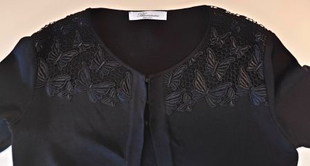 BLUMARINE – Elegantes 3/4 Ärmel Bolerojäckchen