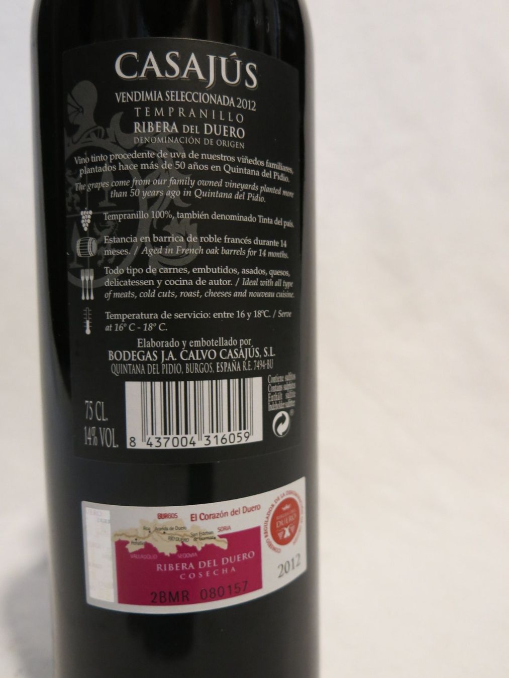 Wein: Fund Rot Wein 2012 – Gebraucht aus Buchs ZH von Ste1727 2
