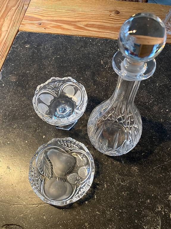 Assiettes: Vaisselle cristal de Boèmes 16 pièces – D'occasion à St-Barthélemy VD par VivianF 3