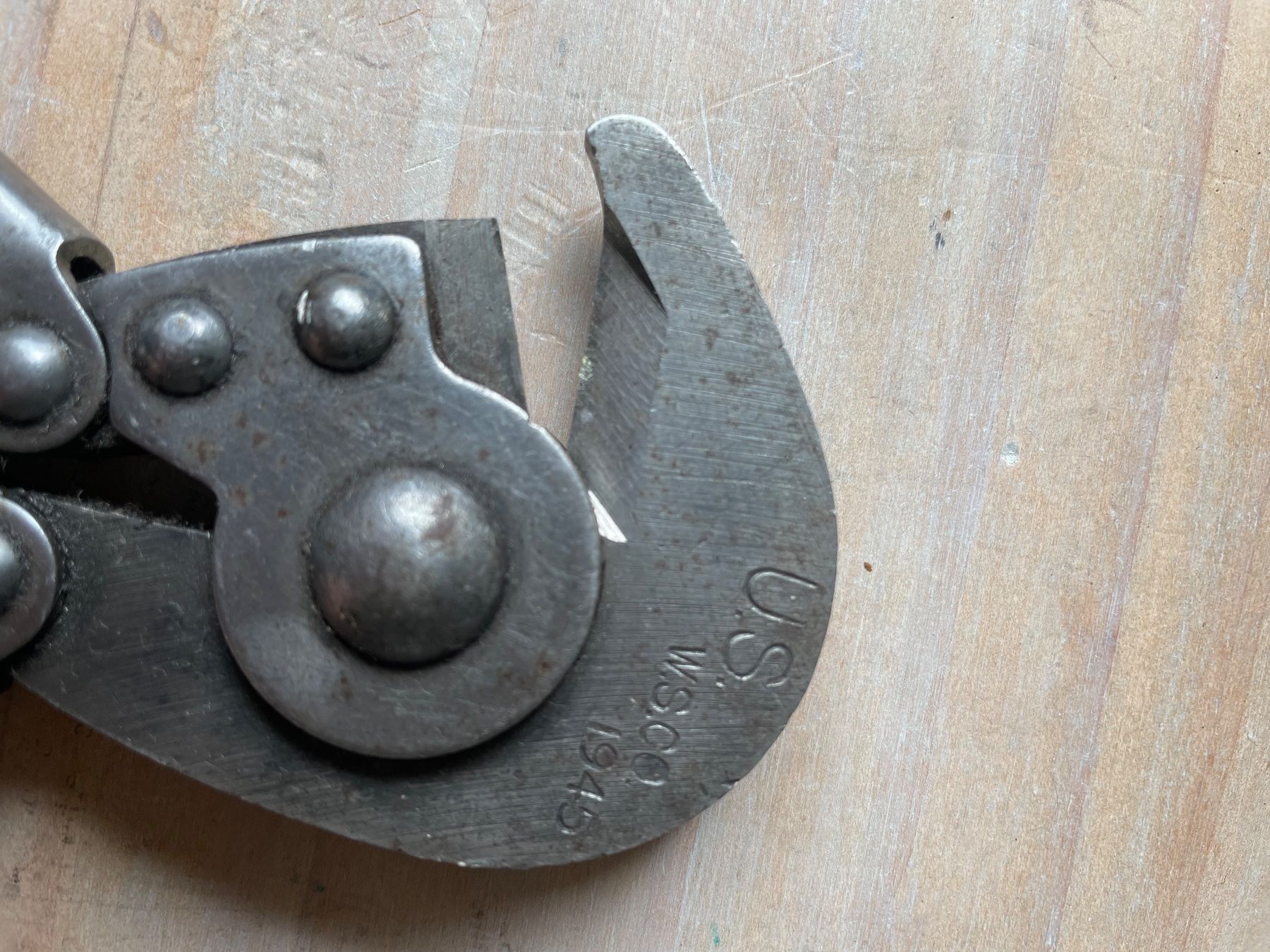 US Army Uniformes: Original WW2 US ARMY WIRE CUTTERS M-38 – D'occasion à Oberbütschel par Woodie2005 4