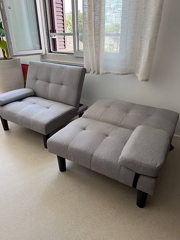 Divani: Schlafsofa hell grau / Sofa bed light grey – Usato da Zürich venduto da bar_nm8c 3