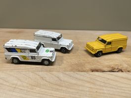 3x Corgi Land Rover Defender 110