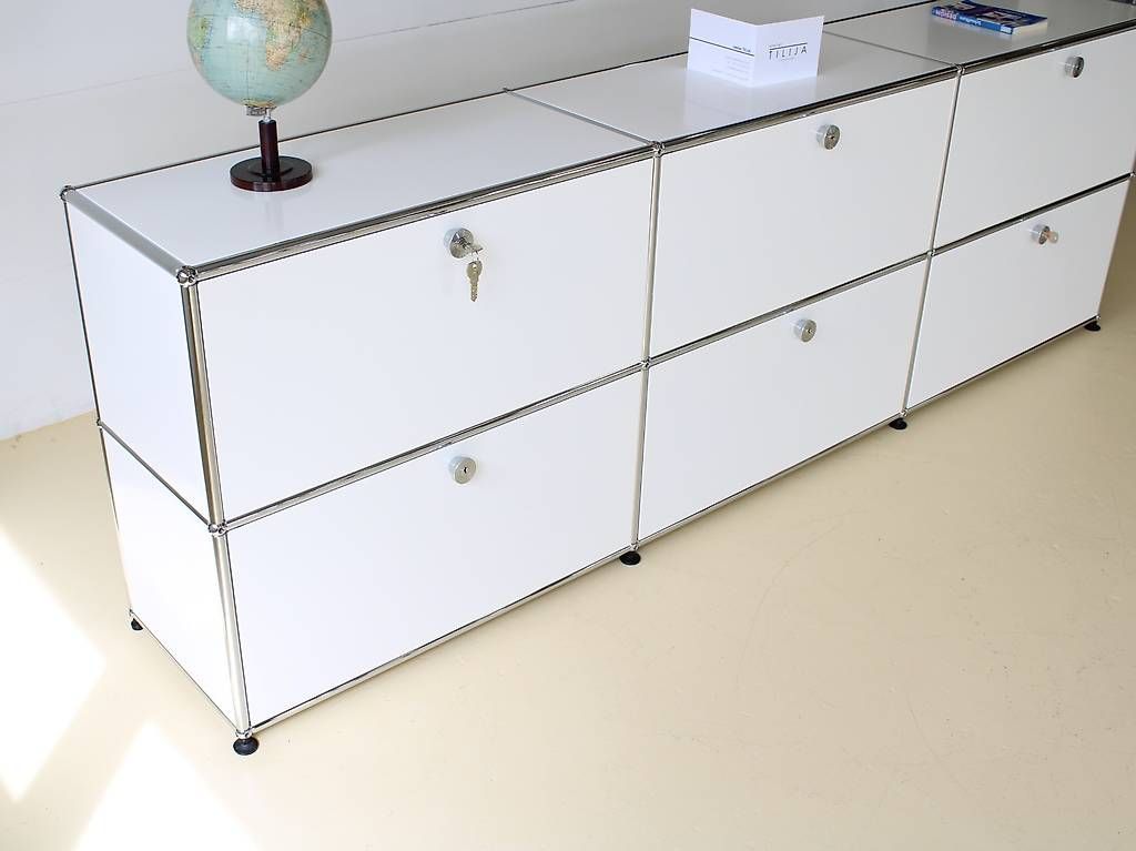USM Scaffali: USM Sideboard in Reinweiss, neuwertig – Usato da Meinisberg venduto da atelier_TILIJA 6